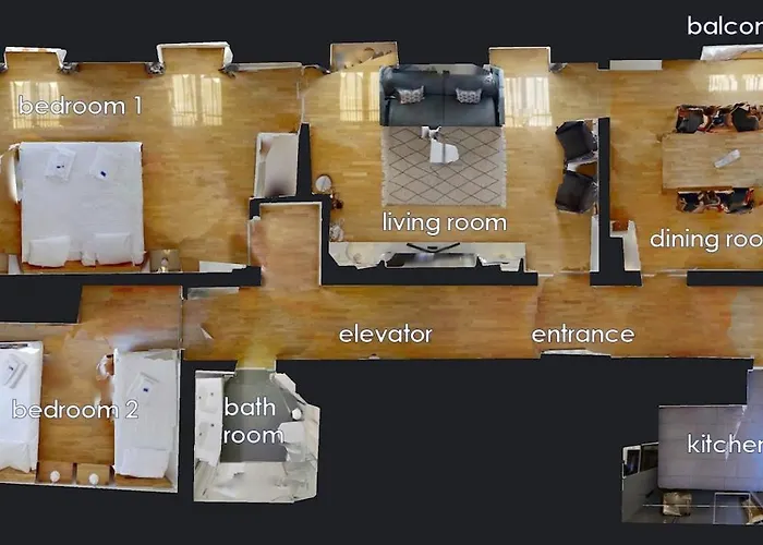 Awesome 2br Flat Near And Center - Sf16 취리히